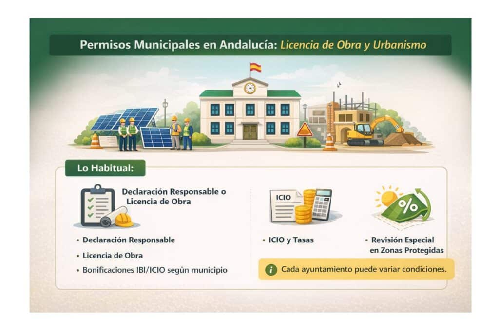 Permisos Municipales En Andalucía Para Fotovoltaica