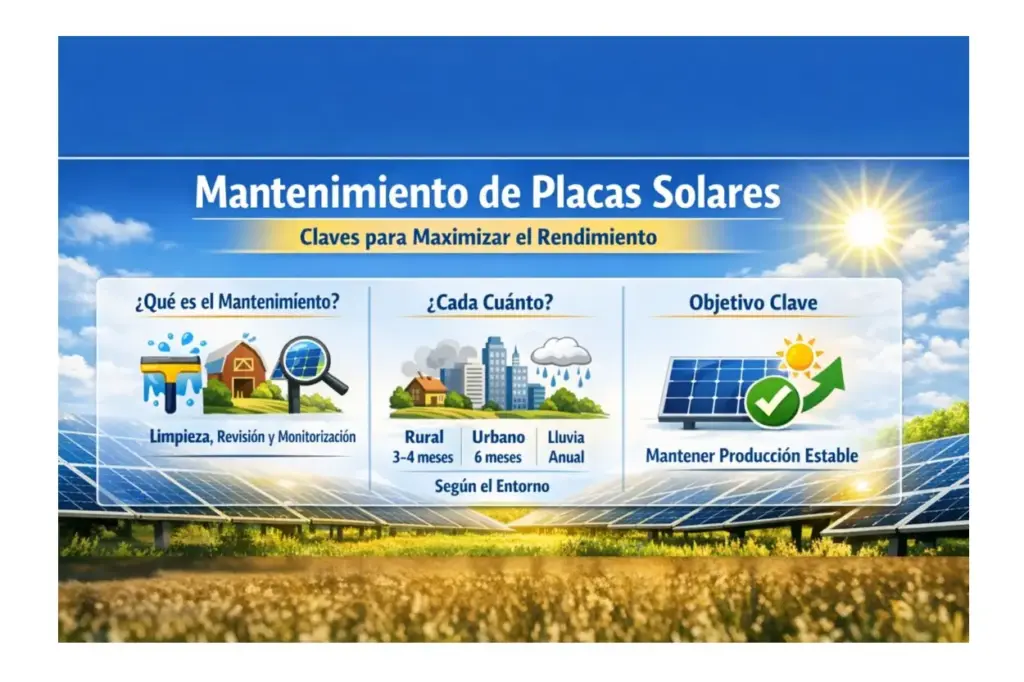 Mantenimiento De Placas Solares